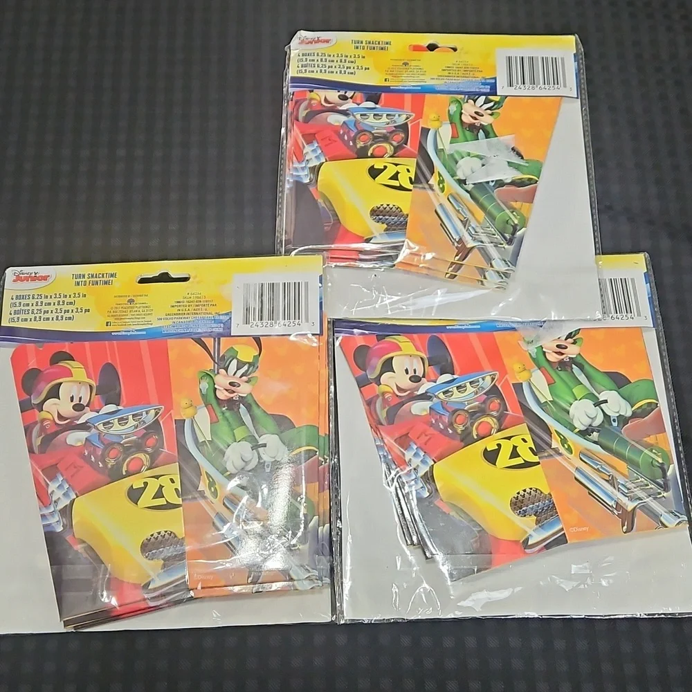 Mickey And The Roadster Racers, 12 Snack Boxes
